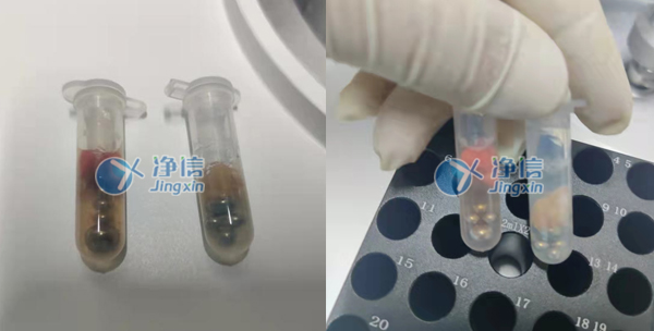 樣品研磨過程圖