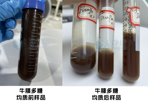 高壓均質機樣品均質前處理的實驗結果 高壓均質機樣品均質前處理的實驗結果